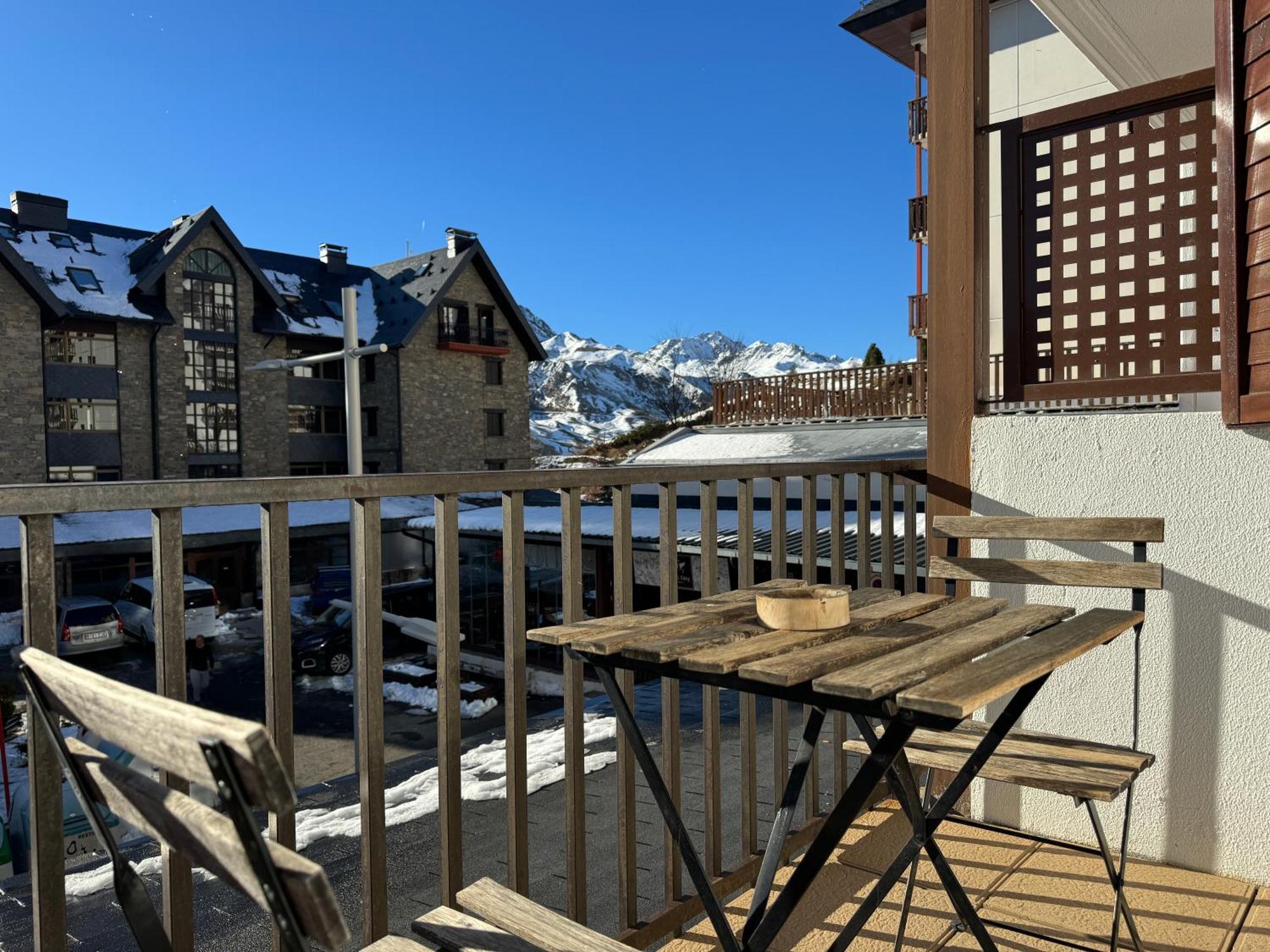 Estudio En Formigal Con Vistas A Las Pistas De Esqui Y Garaje - Esquia Sin Llaves 外观 照片